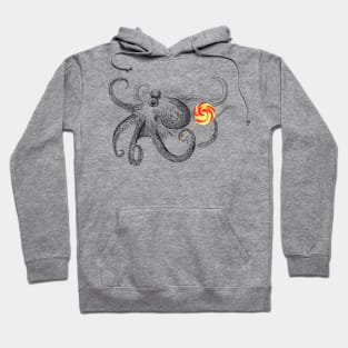 octopus with Lollipop Hoodie